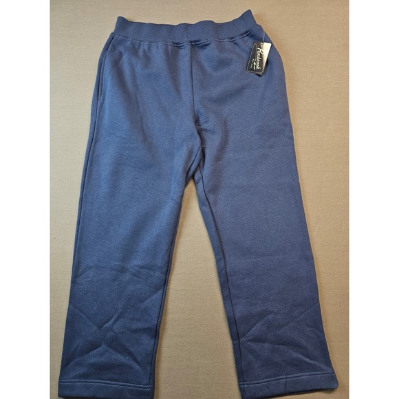 Pembrook Blue Floral Embroidered Sweatshirt Jogger Pants Set Women's Size L NWT - Picture 6 of 12